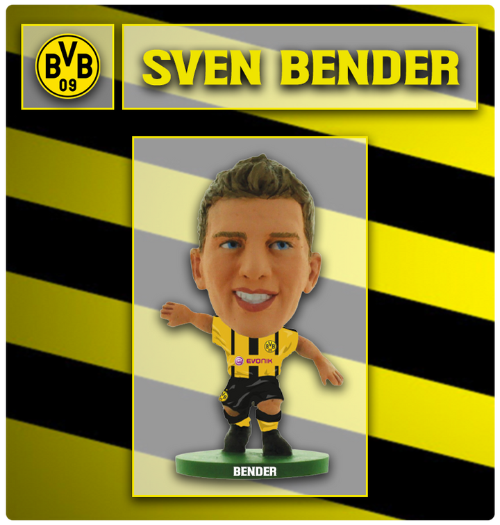 Soccerstarz - Borussia Dortmund - Sven Bender - Home Kit