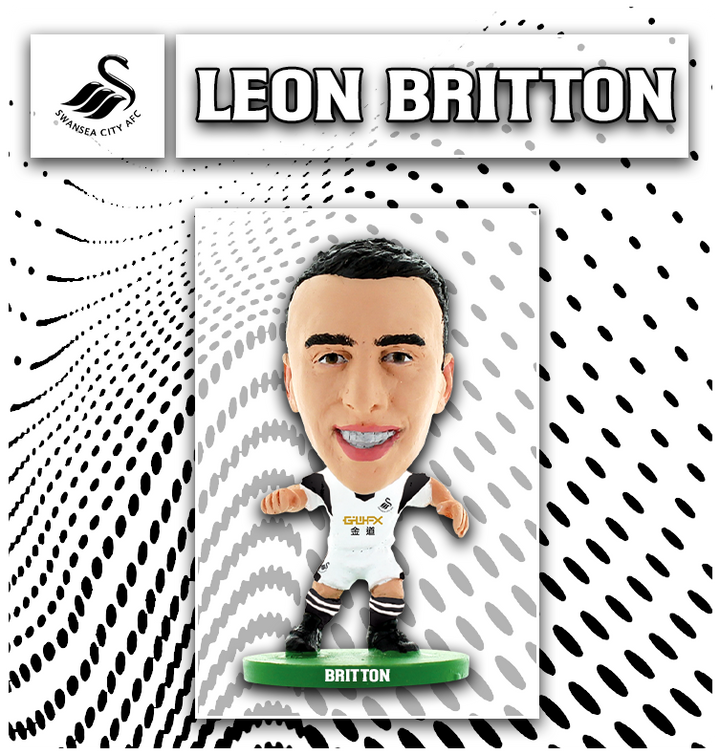 Soccerstarz - Swansea City - Leon Britton - Home Kit (2014 version)