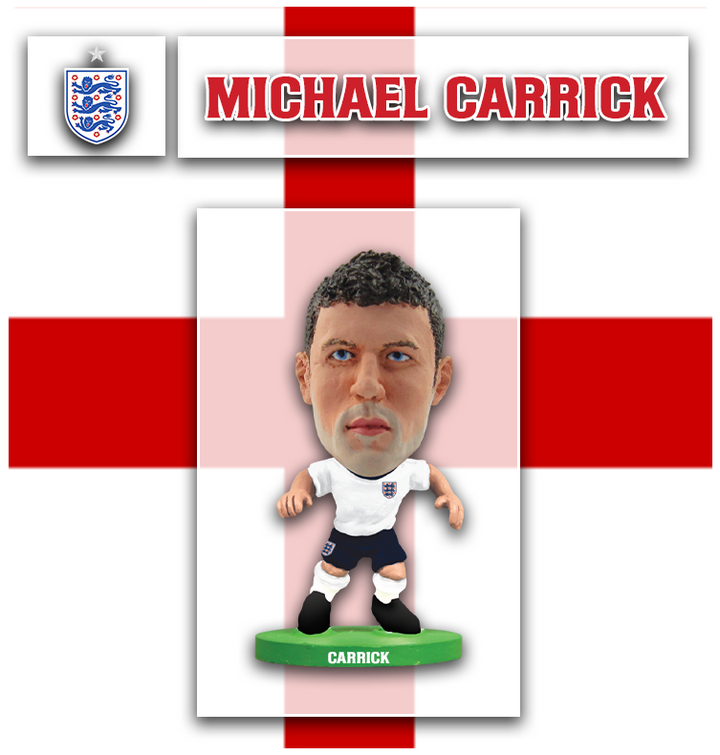 Soccerstarz - England - Michael Carrick - Home Kit