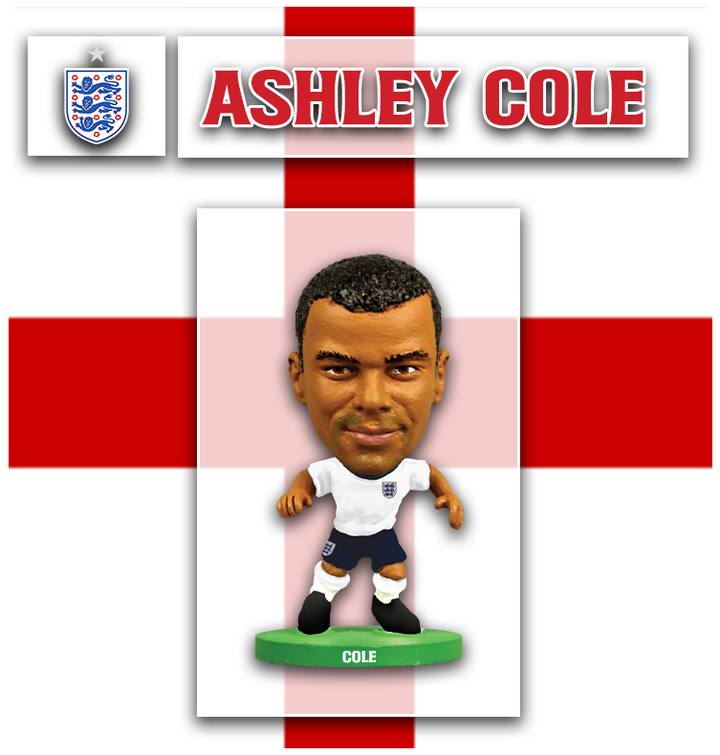 Soccerstarz - England - Ashley Cole - Home Kit