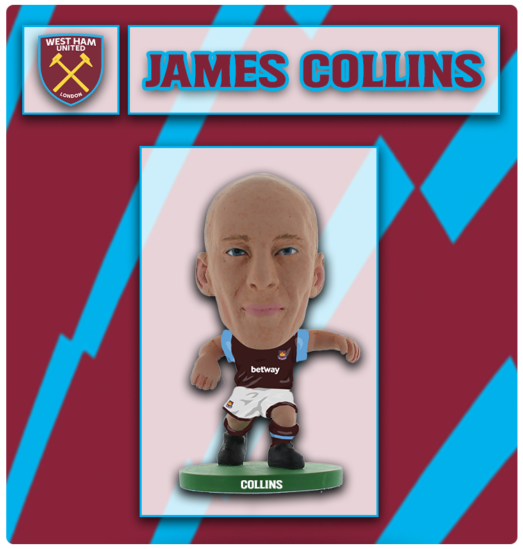 Soccerstarz - West Ham - James Collins - Home Kit