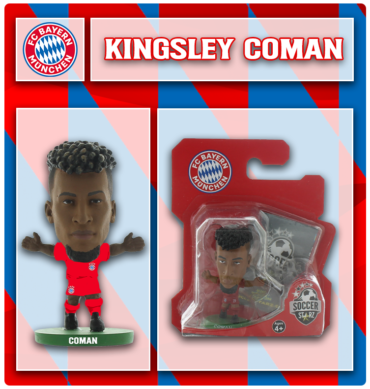 Soccerstarz - Bayern Munich - Kingsley Coman - Home Kit