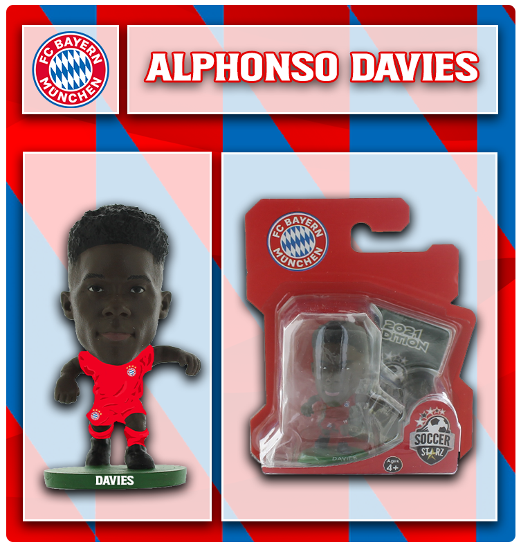Soccerstarz - Bayern Munich - Alphonso Davies - Home Kit