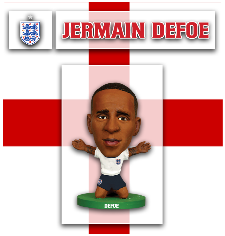 Soccerstarz - England - Jermaine Defoe - Home Kit