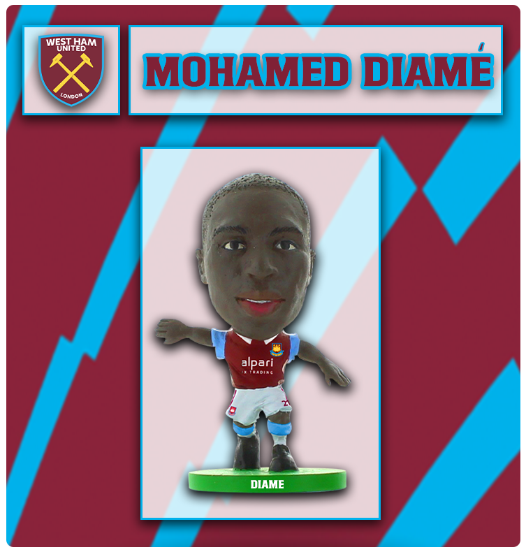 Soccerstarz - West Ham - Mohamed Diame - Home Kit