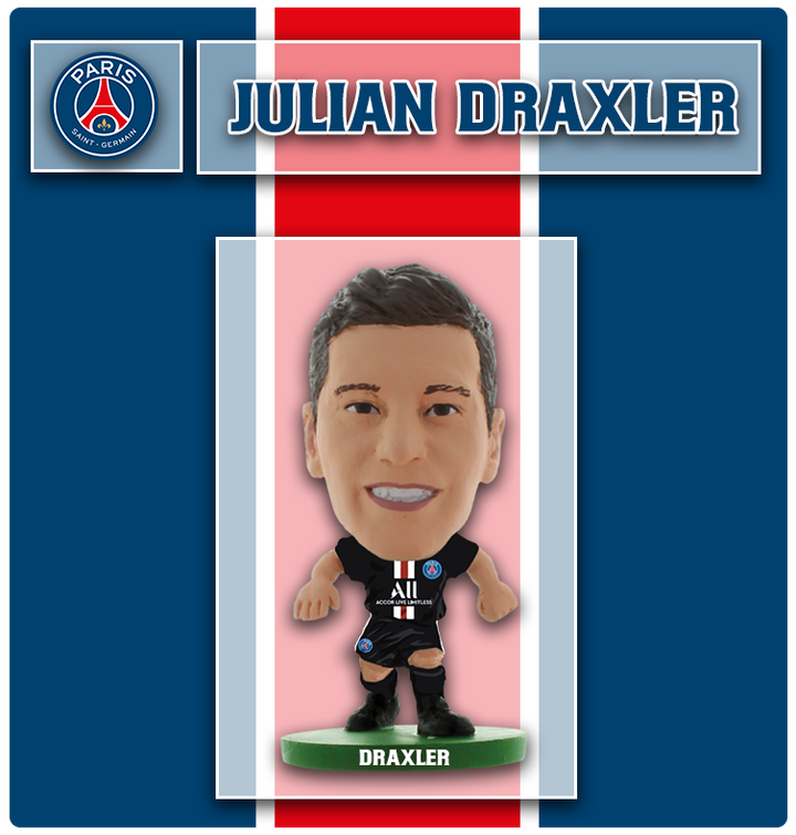 Soccerstarz - Paris St Germain - Julian Draxler - Home Kit
