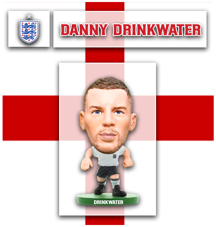 Soccerstarz - England - Danny Drinkwater - Home Kit