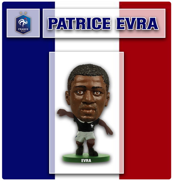 Soccerstarz - France - Patrice Evra - Home Kit