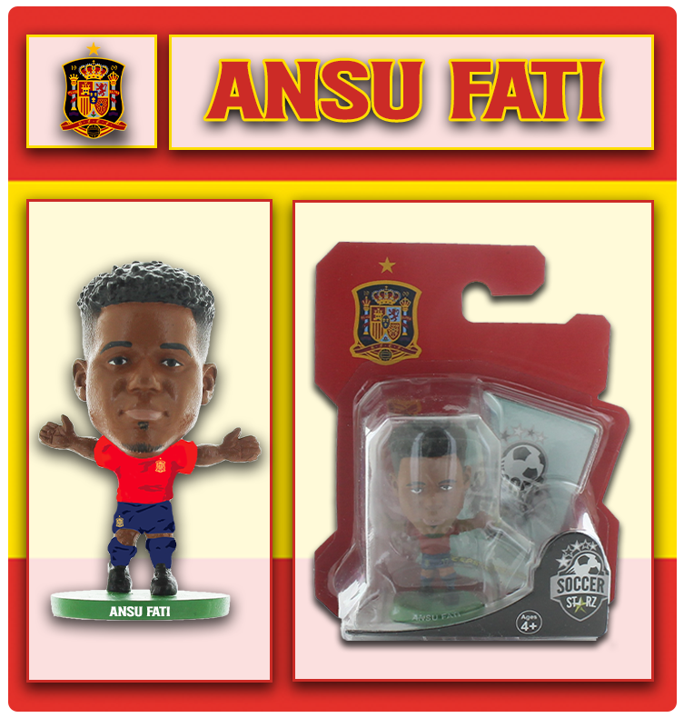 Soccerstarz - Spain - Ansu Fati - Home Kit
