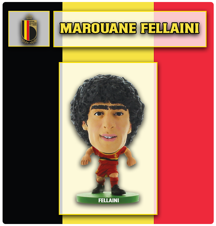 Soccerstarz - Belgium - Marouane Fellaini - Home Kit