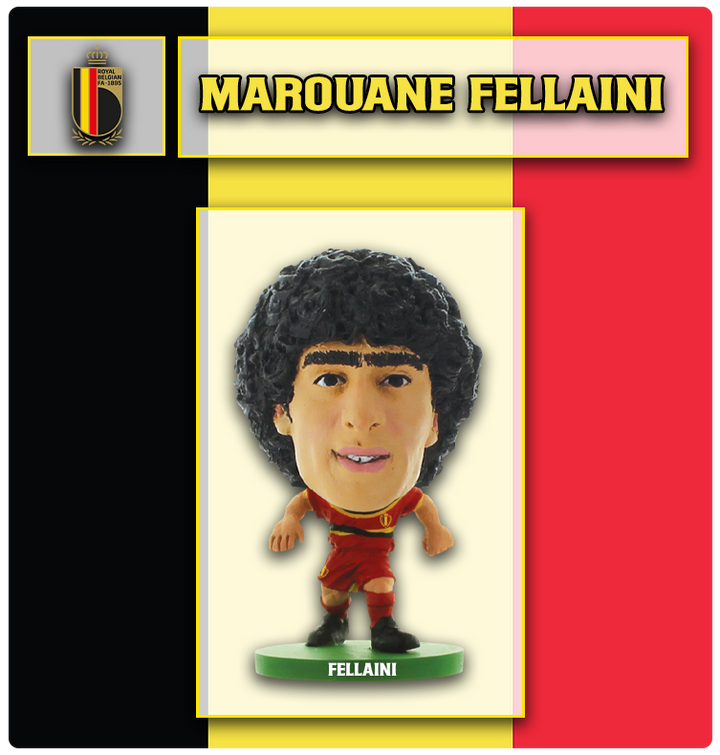 Soccerstarz - Belgium - Marouane Fellaini - Home Kit