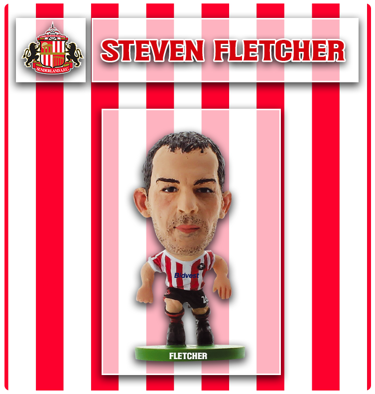 Soccerstarz - Sunderland - Steven Fletcher - Home Kit (2014 version)
