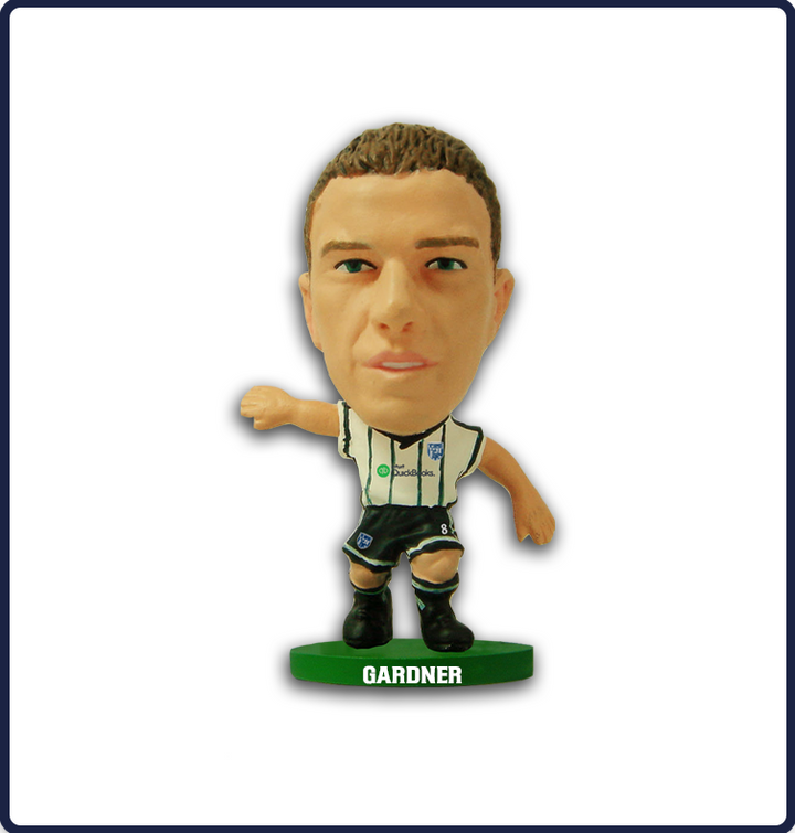 Soccerstarz - West Brom - Craig Gardner - Home Kit