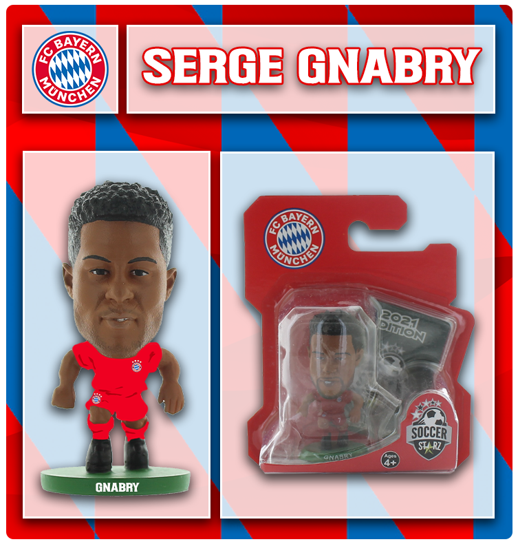Soccerstarz - Bayern Munich - Serge Gnabry - Home Kit