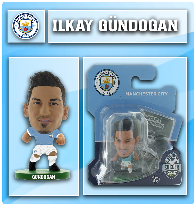 Soccerstarz - Manchester City - Ilkay Gundogan - Home Kit