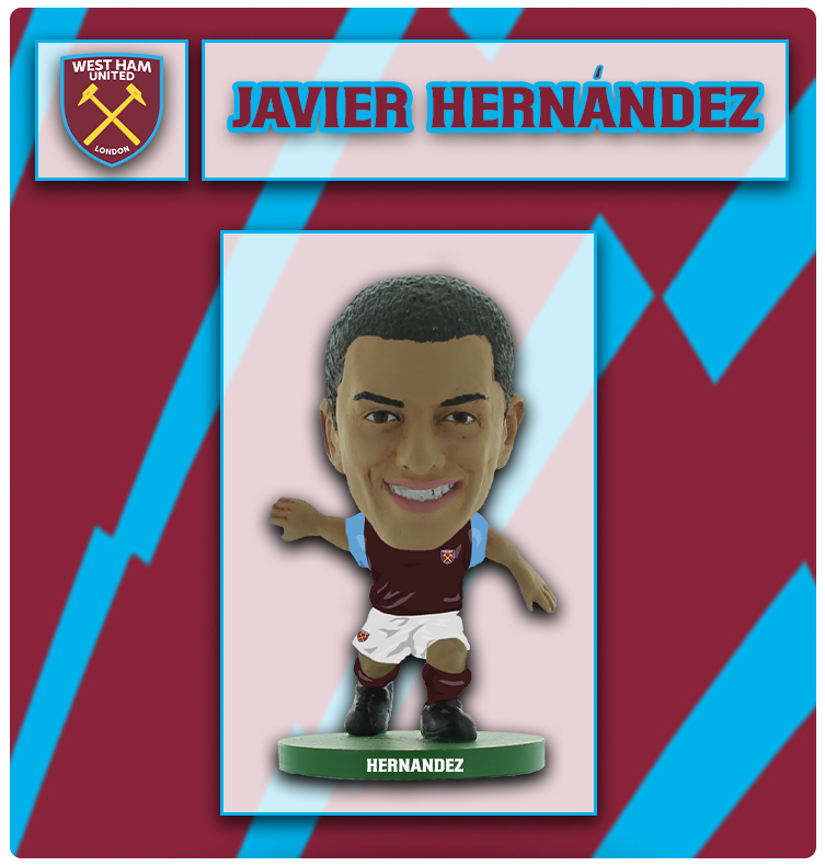 Soccerstarz - West Ham - Javier Hernandez - Home Kit