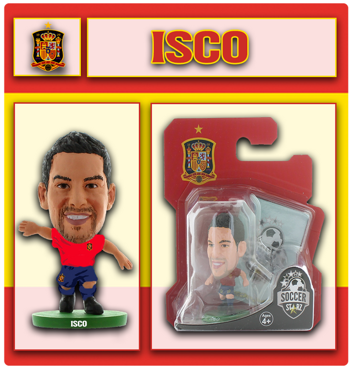 Soccerstarz - Spain - Isco - Home Kit