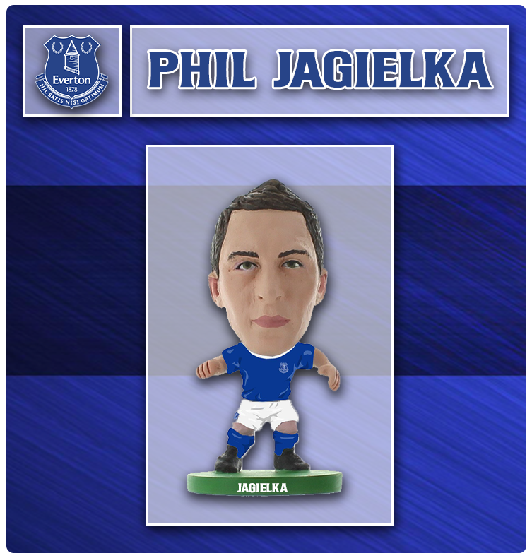 Soccerstarz - Everton - Phil Jagielka - Home Kit