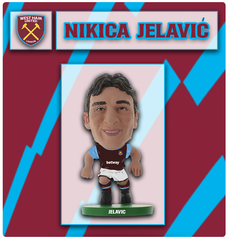Soccerstarz - West Ham - Nikica Jelavic - Home Kit