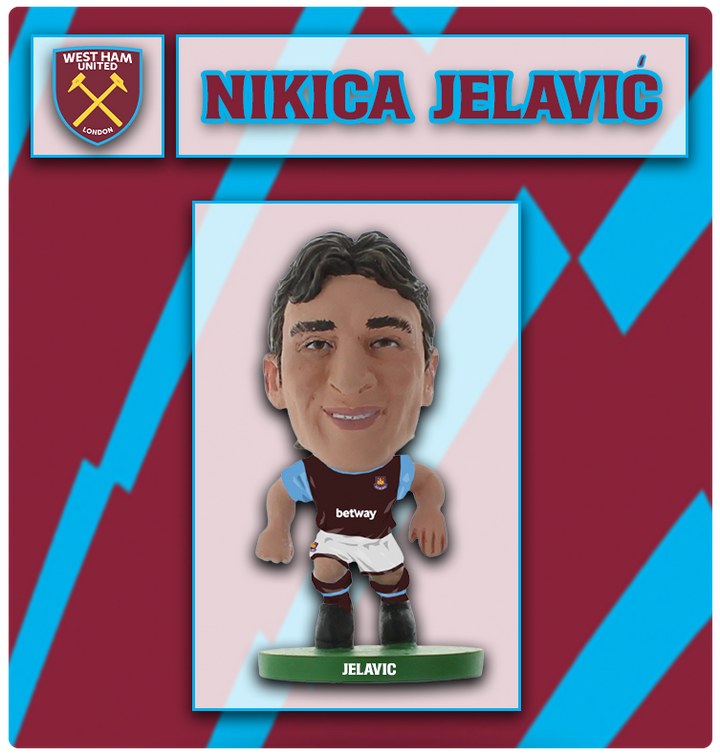 Soccerstarz - West Ham - Nikica Jelavic - Home Kit