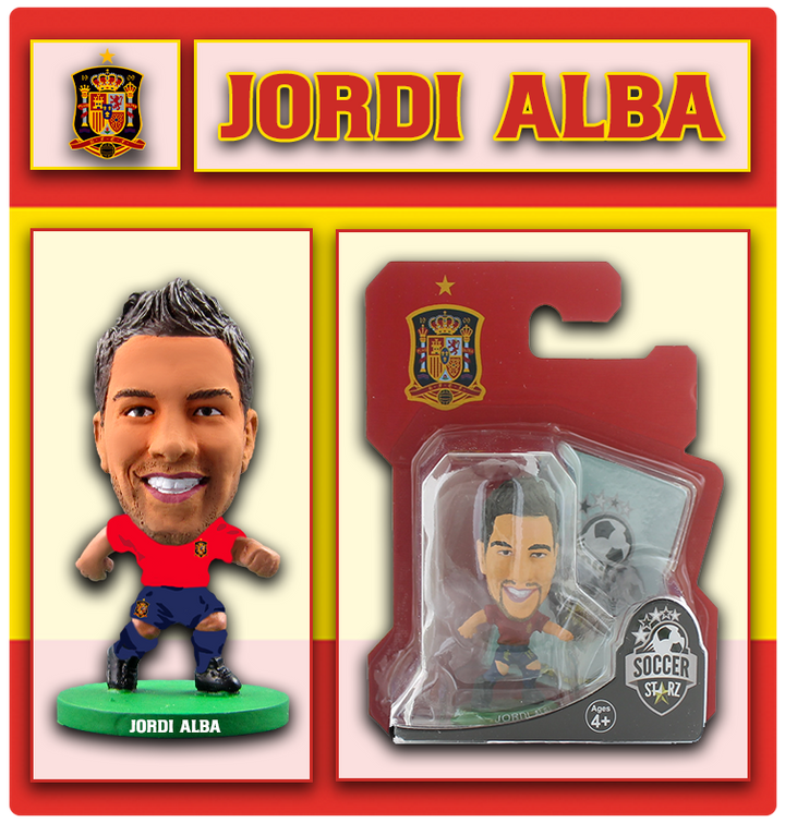 Soccerstarz - Spain - Jordi Alba - Home Kit