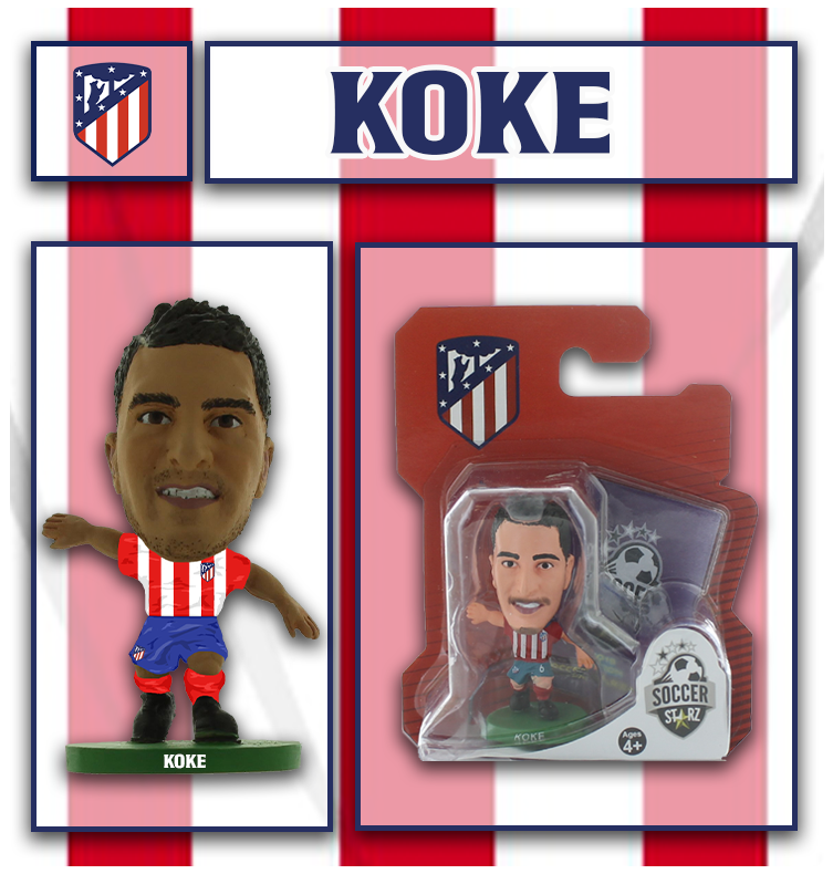 Soccerstarz - Atletico Madrid - Koke - Home Kit