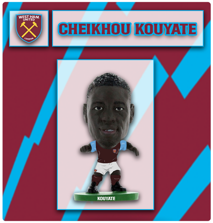 Soccerstarz - West Ham - Cheikhou Kouyate - Home Kit