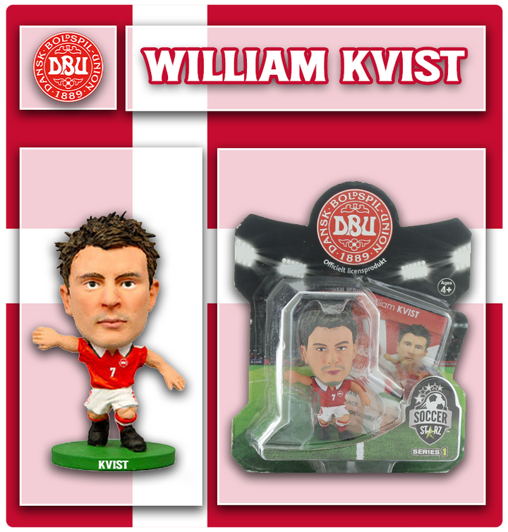 Soccerstarz - Denmark - William Kvist - Home Kit