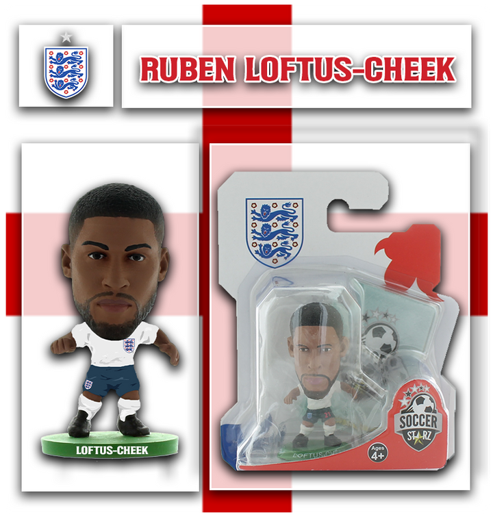 Soccerstarz - England - Rubens Loftus-Cheek - Home Kit