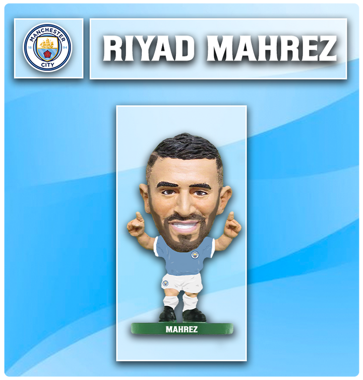 Riyad Mahrez - Manchester City - Home Kit (Classic Kit) (LOOSE)