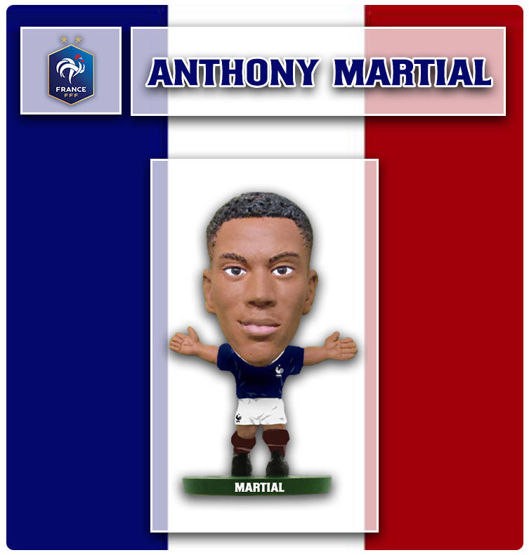 Soccerstarz - France - Anthony Martial - Home Kit