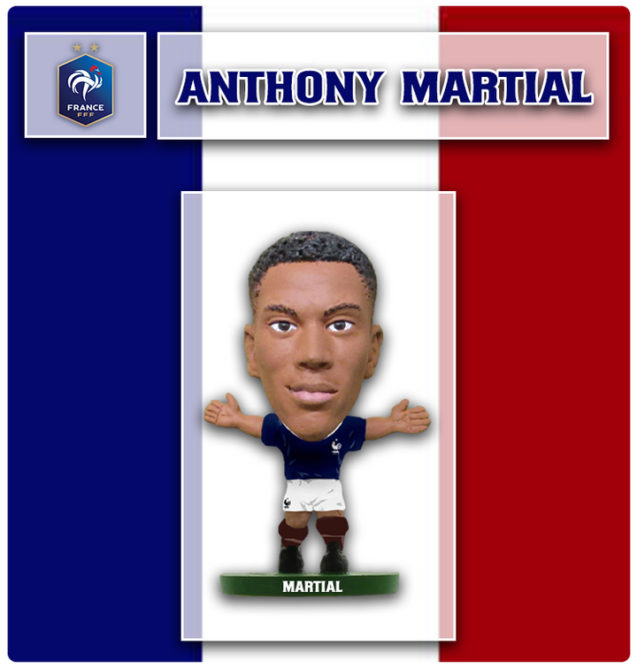 Soccerstarz - France - Anthony Martial - Home Kit