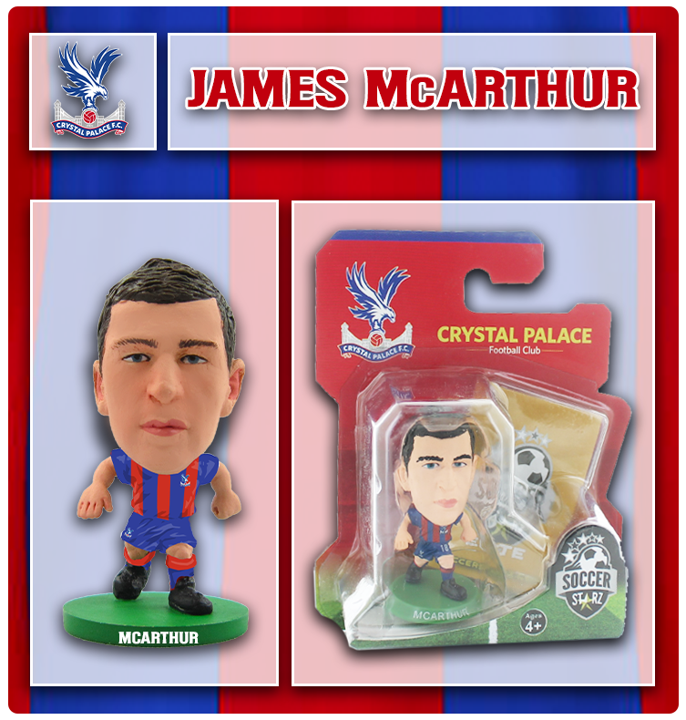 Soccerstarz - Crystal Palace - James McArthur - Home Kit