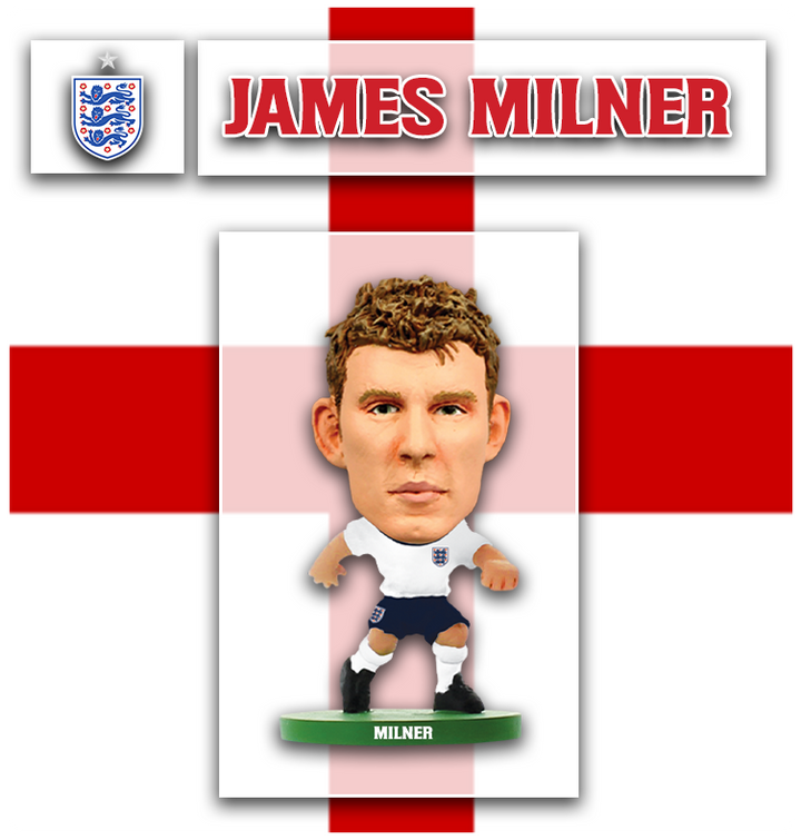 Soccerstarz - England - James Milner - Home Kit