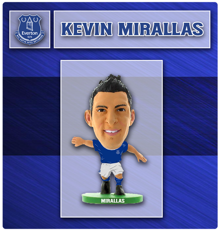 Soccerstarz - Everton - Kevin Mirallas - Home Kit