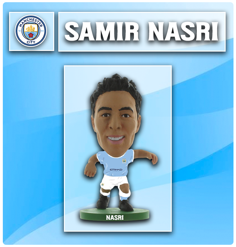 Soccerstarz - Manchester City - Samir Nasri - Home Kit