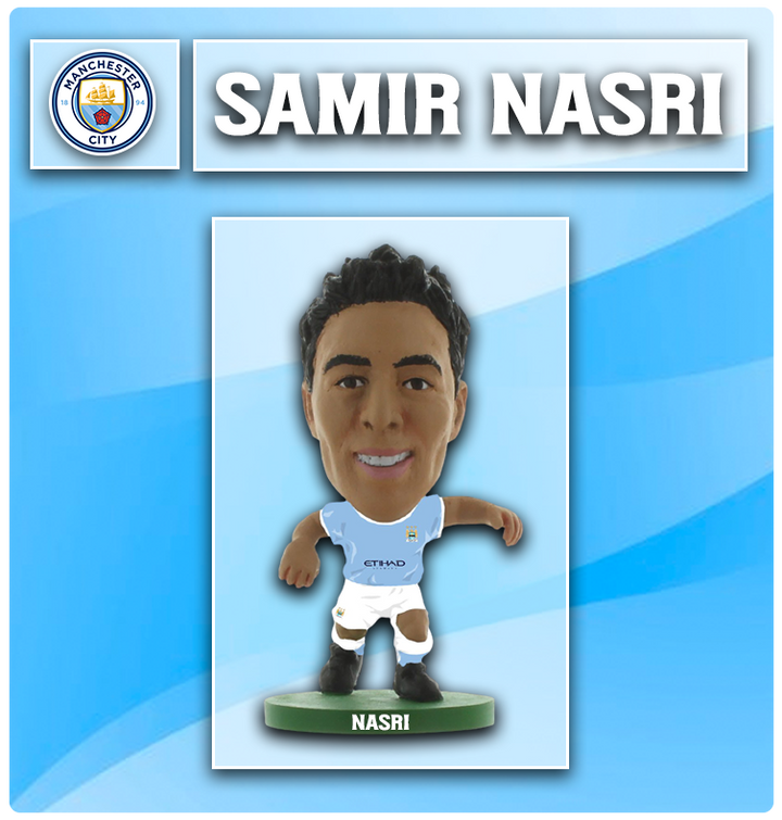 Soccerstarz - Manchester City - Samir Nasri - Home Kit