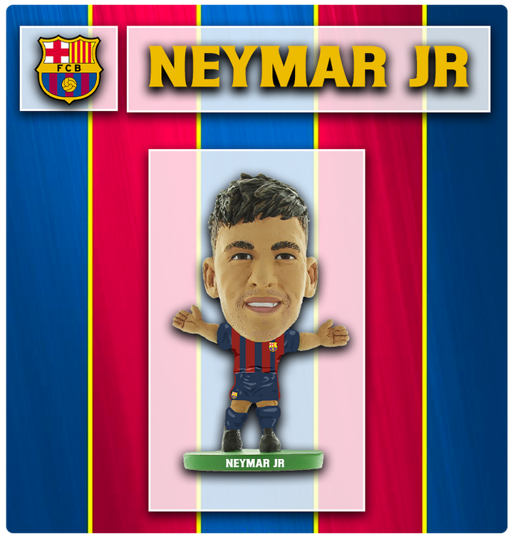 Soccerstarz - Barcelona - Neymar Jr - Home Kit