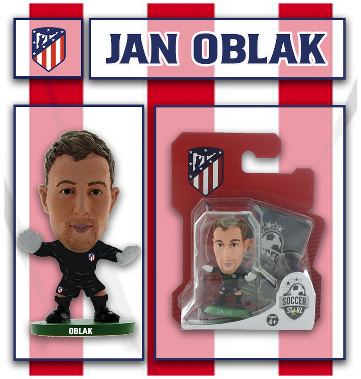 Soccerstarz - Atletico Madrid - Jan Oblak - Home Kit