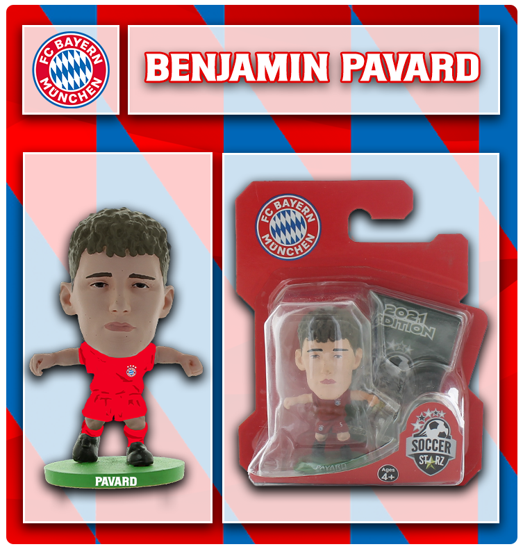 Soccerstarz - Bayern Munich - Benjamin Pavard - Home Kit