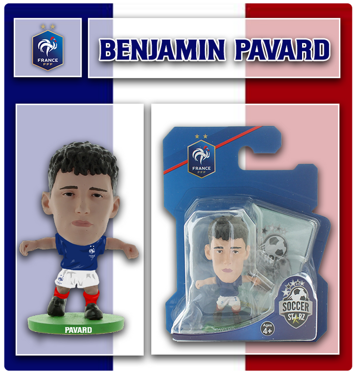 Soccerstarz - France - Benjamin Pavard - Home Kit