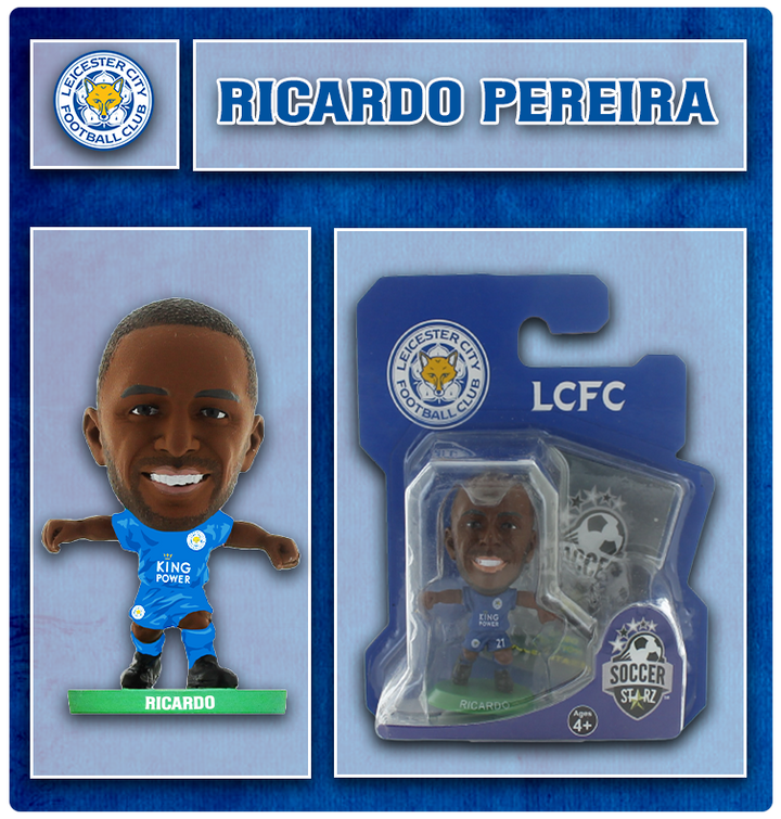 Soccerstarz - Leicester City - Ricardo Pereira - Home Kit