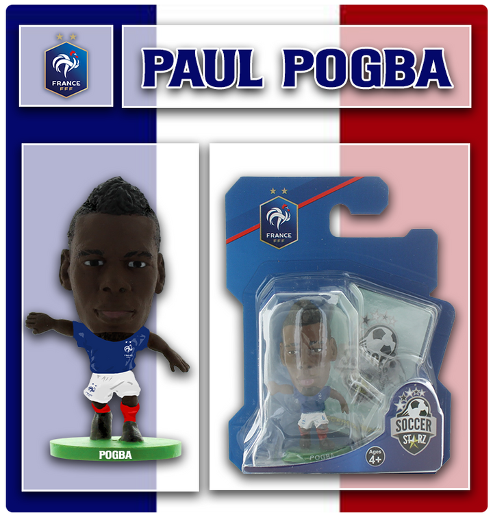 Soccerstarz - France - Paul Pogba - Home Kit