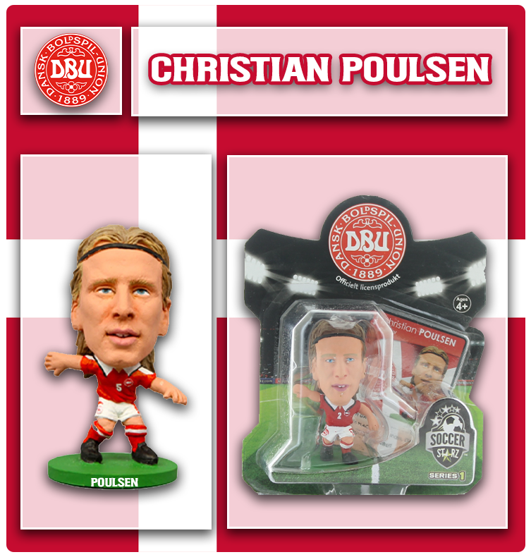 Soccerstarz - Denmark - Christian Poulsen - Home Kit