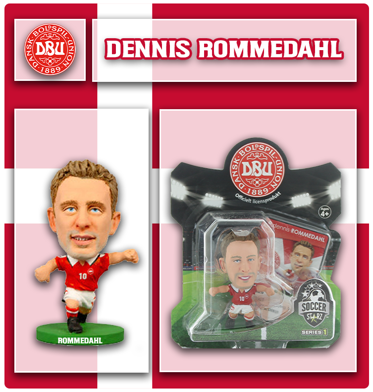 Soccerstarz - Denmark - Dennis Rommedal - Home Kit