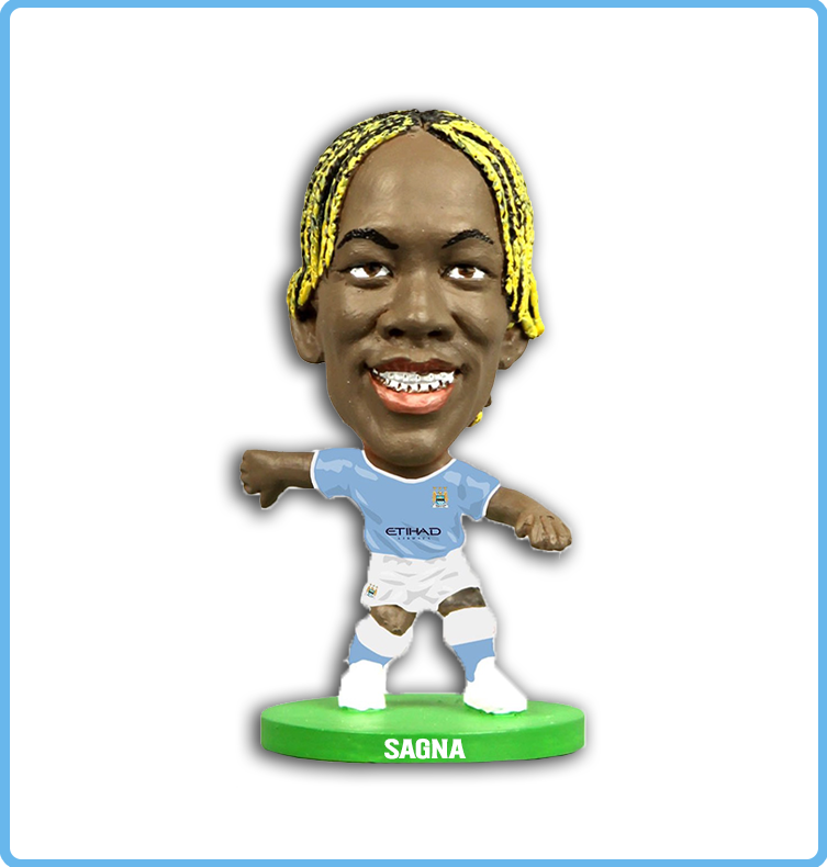 Soccerstarz - Manchester City - Bacary Sagna - Home Kit
