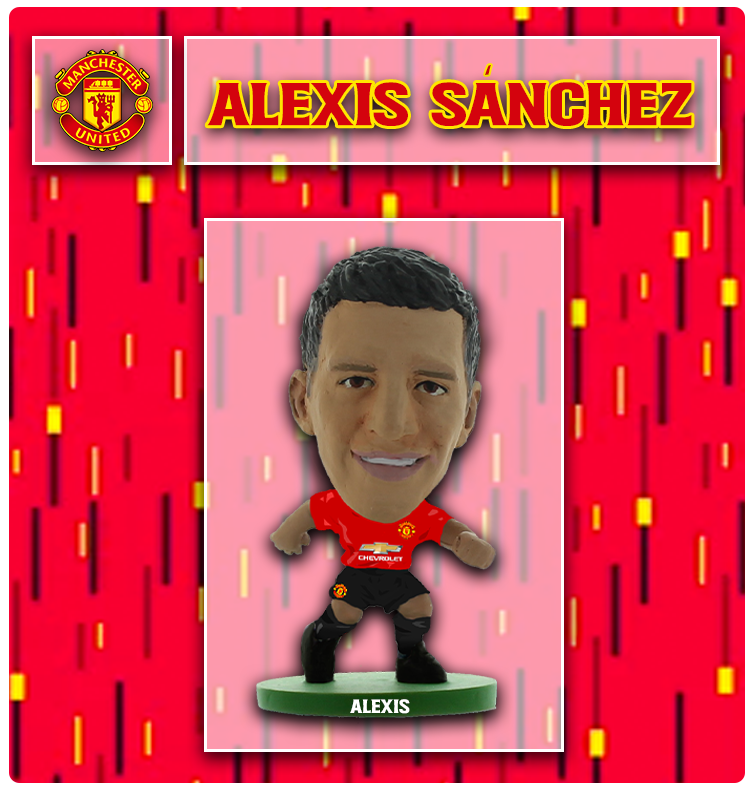 Soccerstarz - Manchester United - Alexis Sanchez - Home Kit