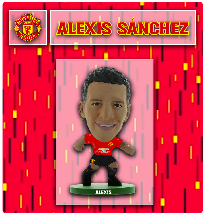 Soccerstarz - Manchester United - Alexis Sanchez - Home Kit