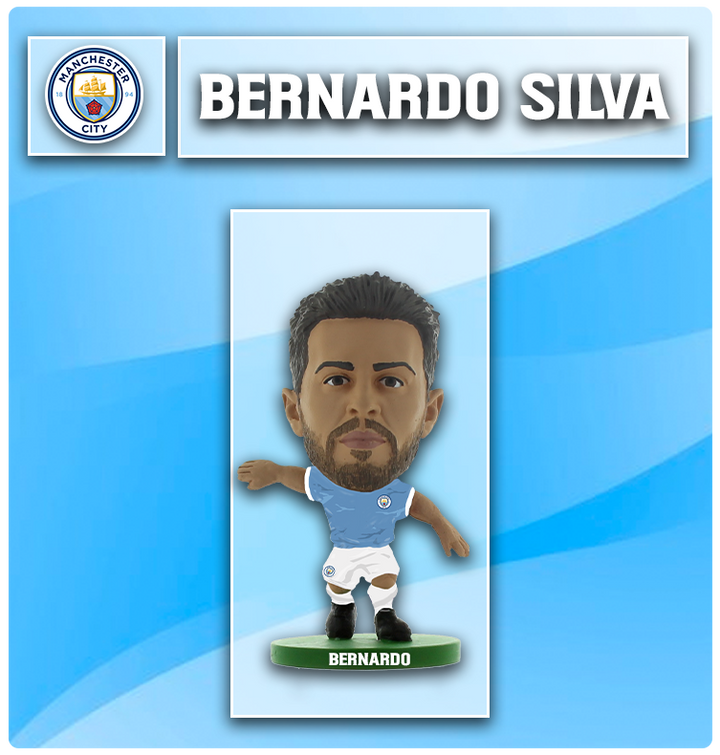 Bernardo Silva - Manchester City - Home Kit (Classic Kit) (LOOSE)