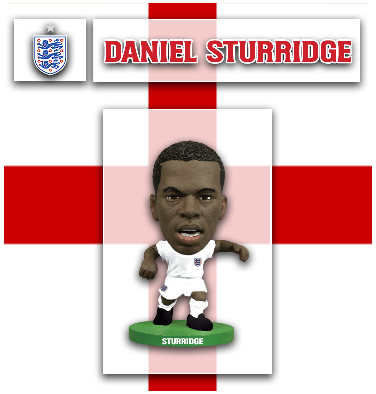 Soccerstarz - England - Daniel Sturridge - Home Kit